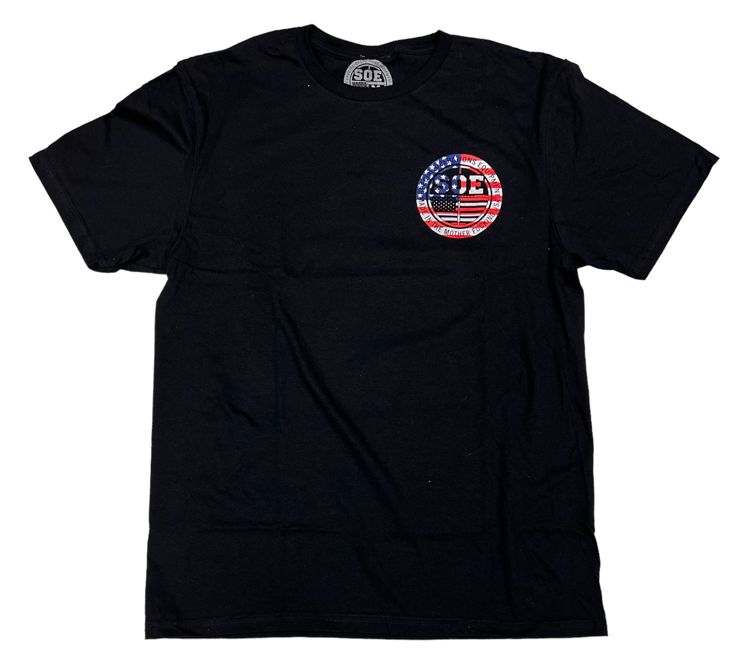 SOE Flag Round Logo Tshirt — Special Operations Equipment