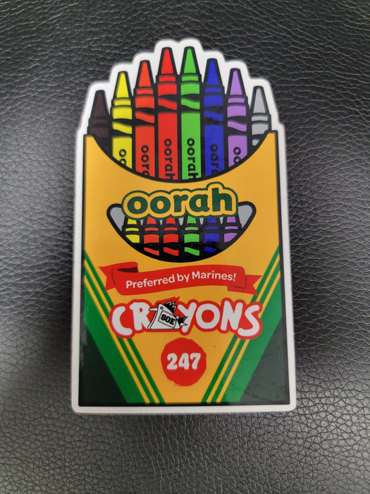 Crayons Ready-to-Eat thank you so much for making this Marines Day! A, ediblecrayons