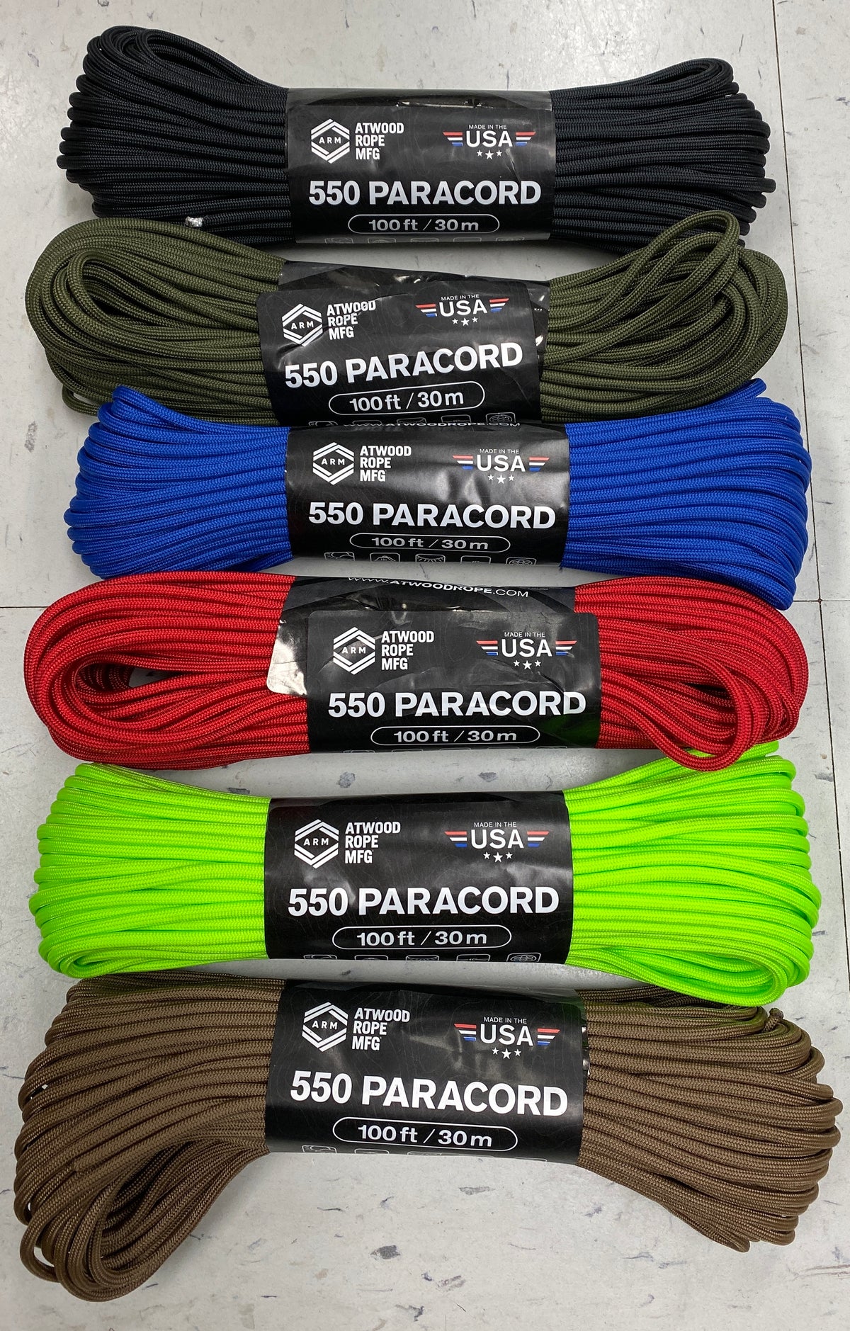 550 Paracord 100 Foot section — Special Operations Equipment