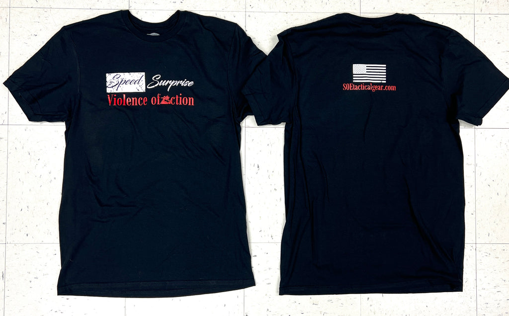 Violence of Action T Shirt Special Operations Equipment
