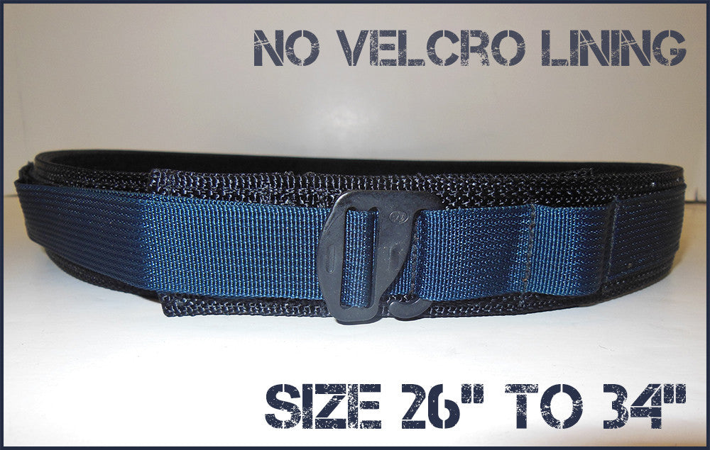 EDC Low Profile Belt Without Velcro Lining - Blue Line Collection - Si —  Special Operations Equipment